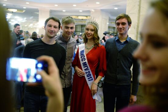 Traditional mead drinking ceremony with President of MSU Viktor Sadovnichy
