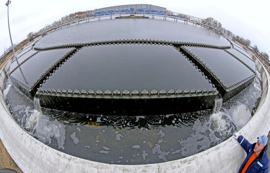 Waste water treatment plant in Kaliningrad Region