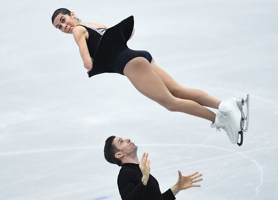 European Figure Skating Championship. Pairs. Free skating