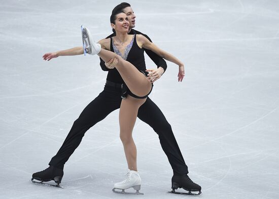 European Figure Skating Championship. Pairs. Free skating