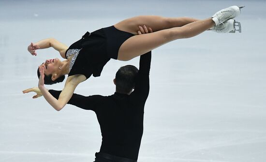 European Figure Skating Championship. Pairs. Free skating