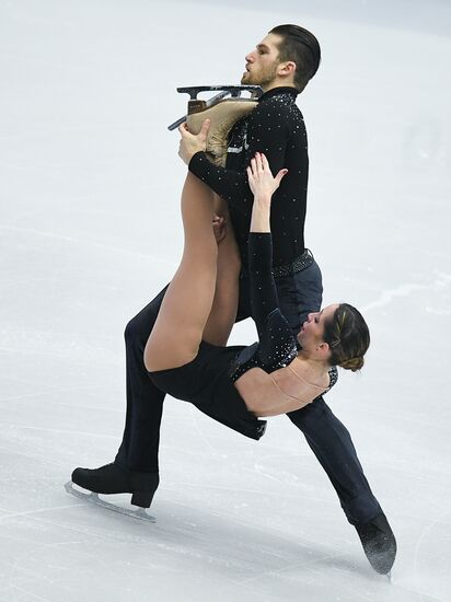 European Figure Skating Championship. Pairs. Free skating