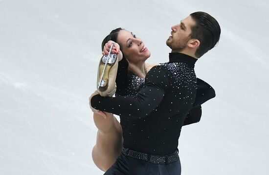 European Figure Skating Championship. Pairs. Free skating