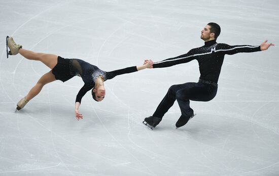 European Figure Skating Championship. Pairs. Free skating