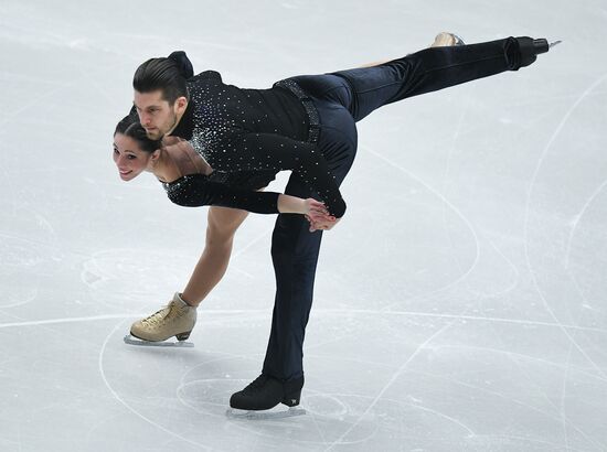 European Figure Skating Championship. Pairs. Free skating