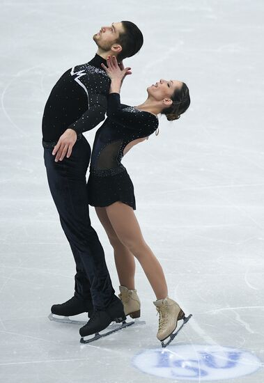 European Figure Skating Championship. Pairs. Free skating