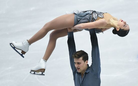 European Figure Skating Championship. Pairs. Free skating