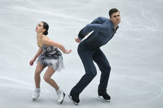 European Figure Skating Championship. Pairs. Free skating