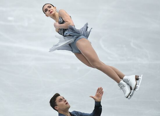 European Figure Skating Championship. Pairs. Free skating
