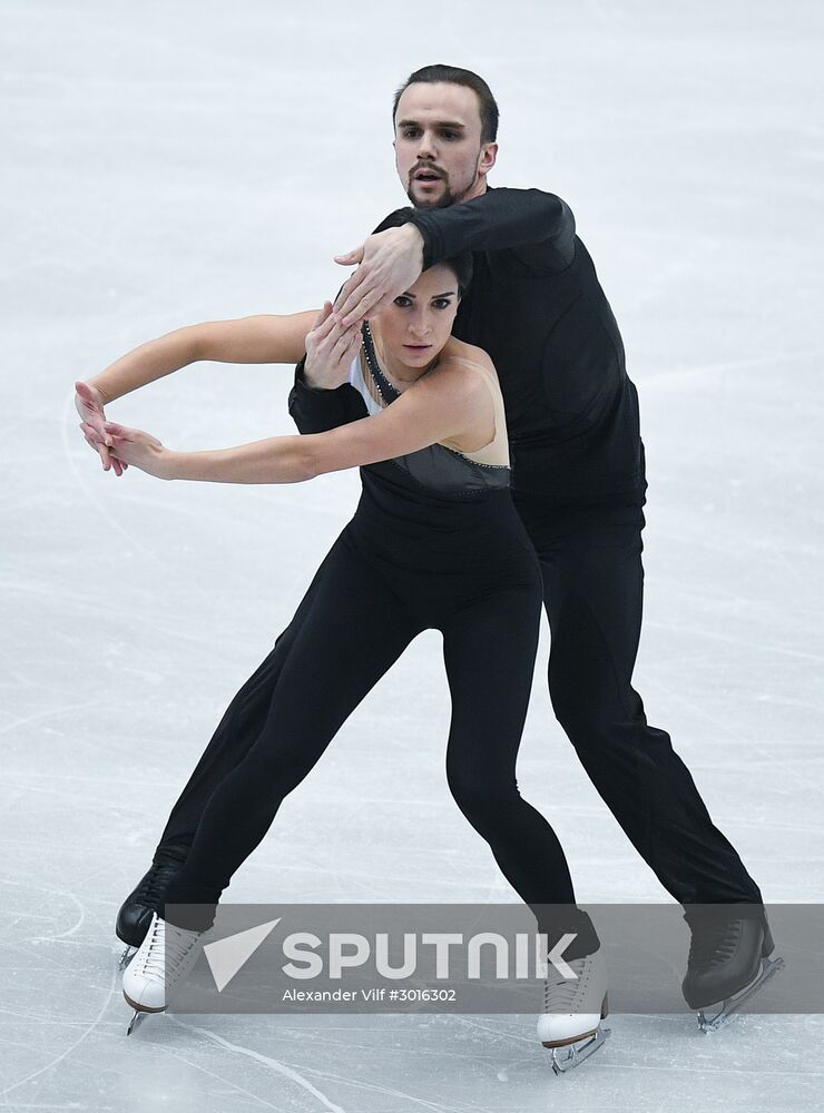 European Figure Skating Championship. Pairs. Free skating