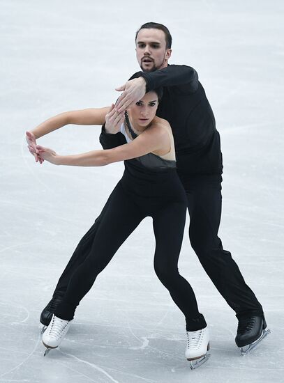European Figure Skating Championship. Pairs. Free skating