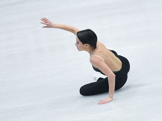 European Figure Skating Championship. Pairs. Free skating