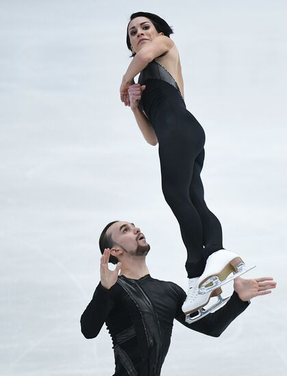 European Figure Skating Championship. Pairs. Free skating