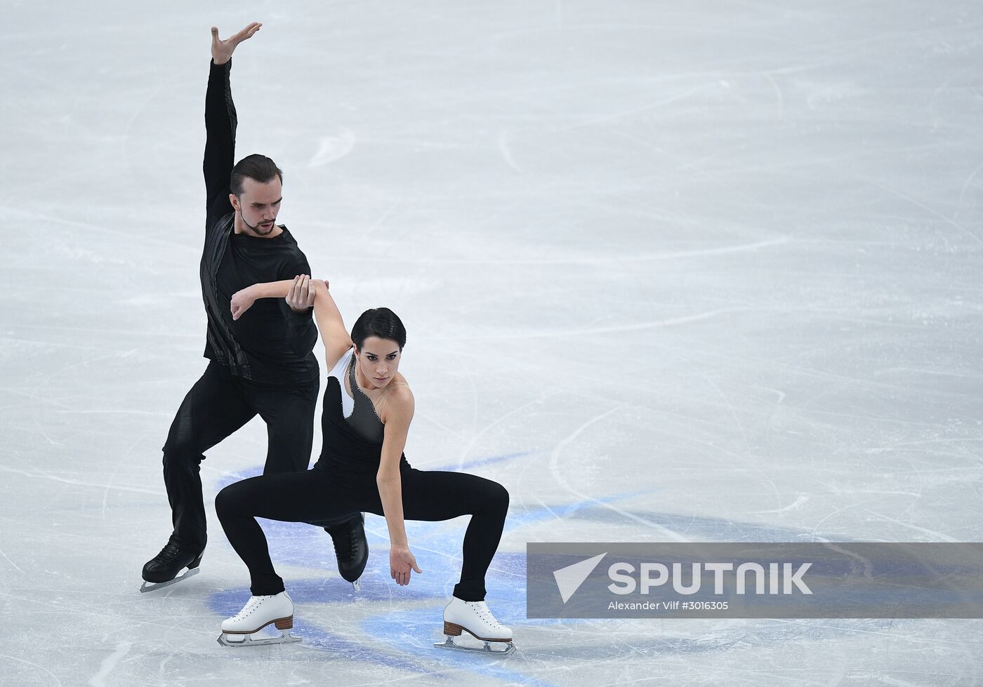 European Figure Skating Championship. Pairs. Free skating