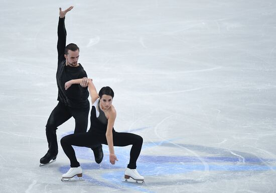 European Figure Skating Championship. Pairs. Free skating