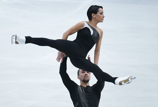 European Figure Skating Championship. Pairs. Free skating