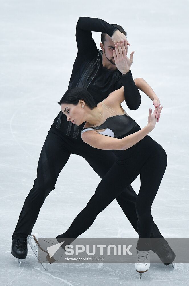 European Figure Skating Championship. Pairs. Free skating
