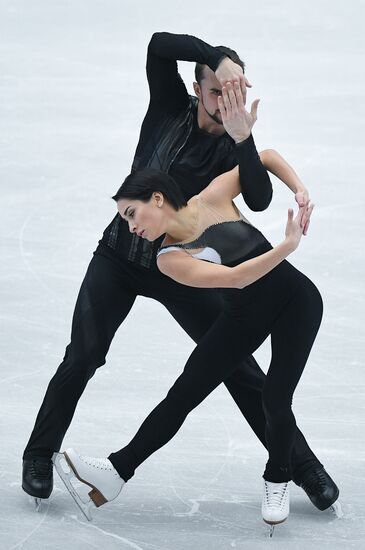 European Figure Skating Championship. Pairs. Free skating