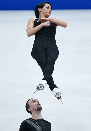 European Figure Skating Championship. Pairs. Free skating
