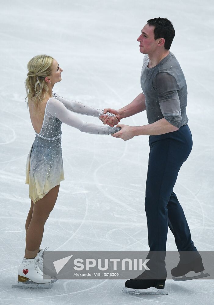 European Figure Skating Championship. Pairs. Free skating