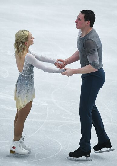 European Figure Skating Championship. Pairs. Free skating