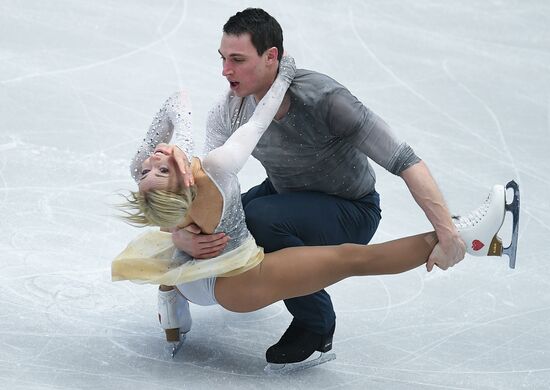 European Figure Skating Championship. Pairs. Free skating