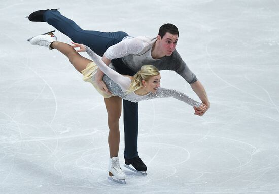 European Figure Skating Championship. Pairs. Free skating