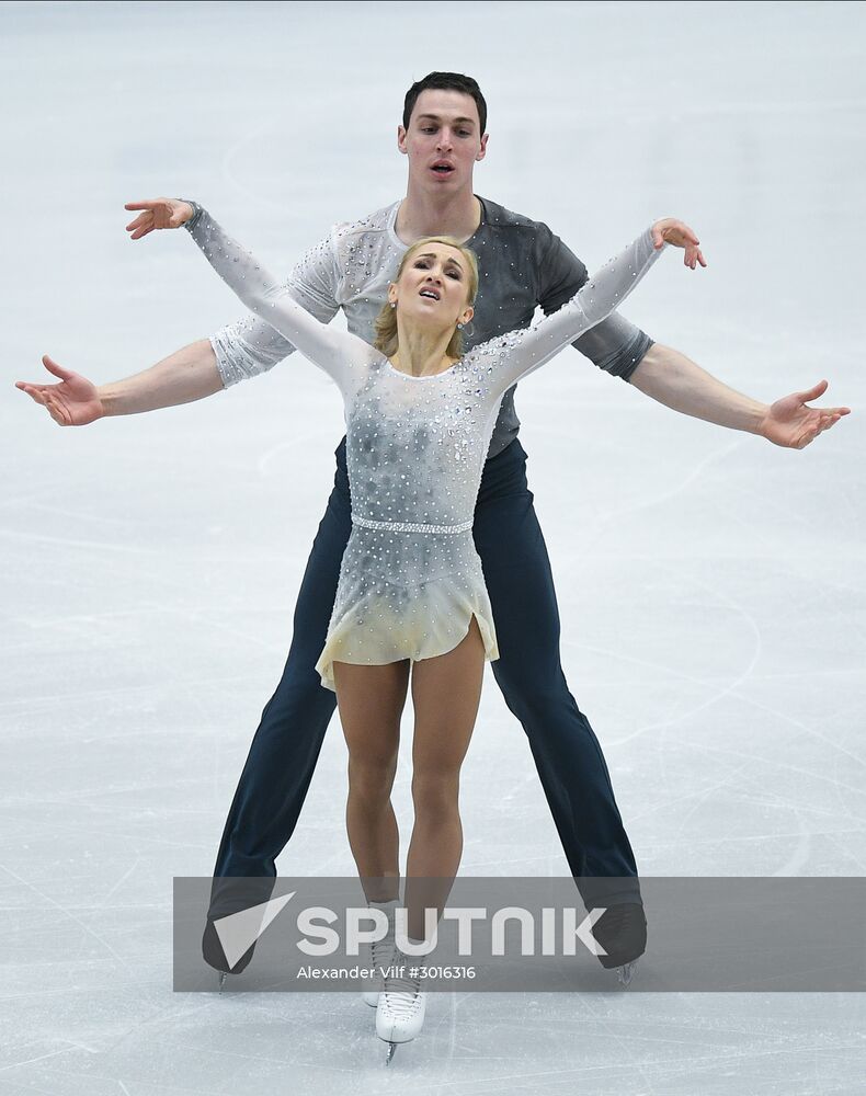 European Figure Skating Championship. Pairs. Free skating