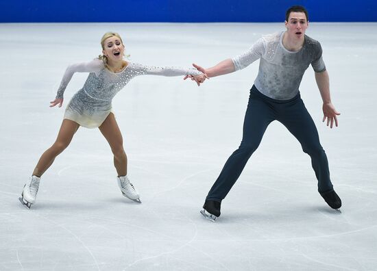 European Figure Skating Championship. Pairs. Free skating