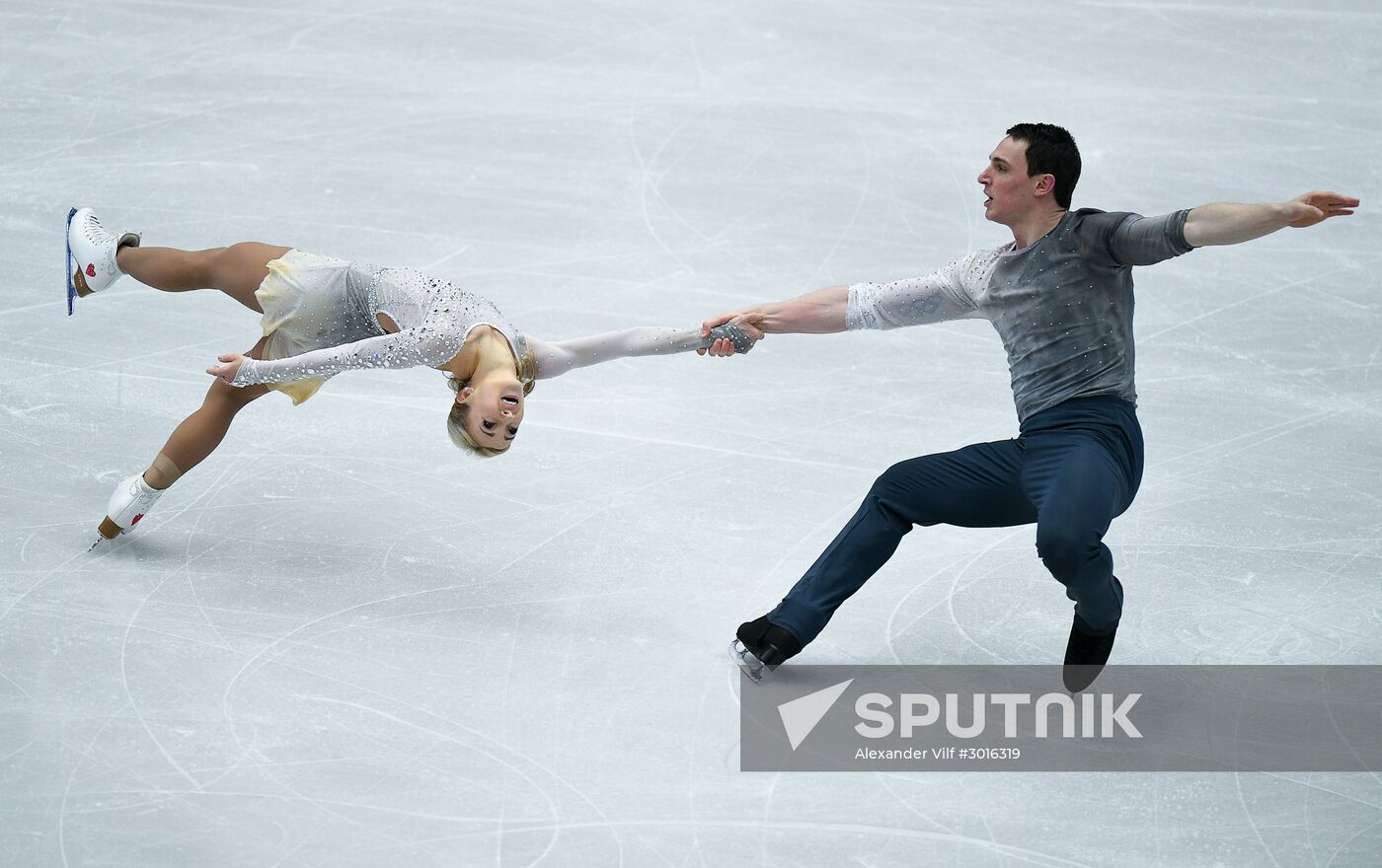 European Figure Skating Championship. Pairs. Free skating