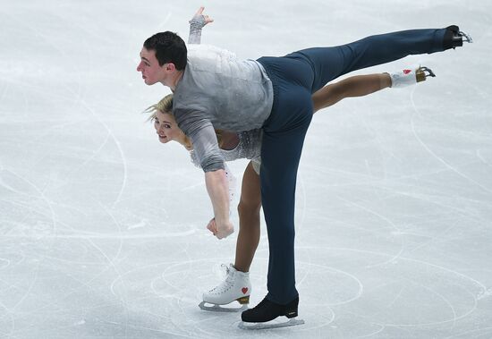 European Figure Skating Championship. Pairs. Free skating
