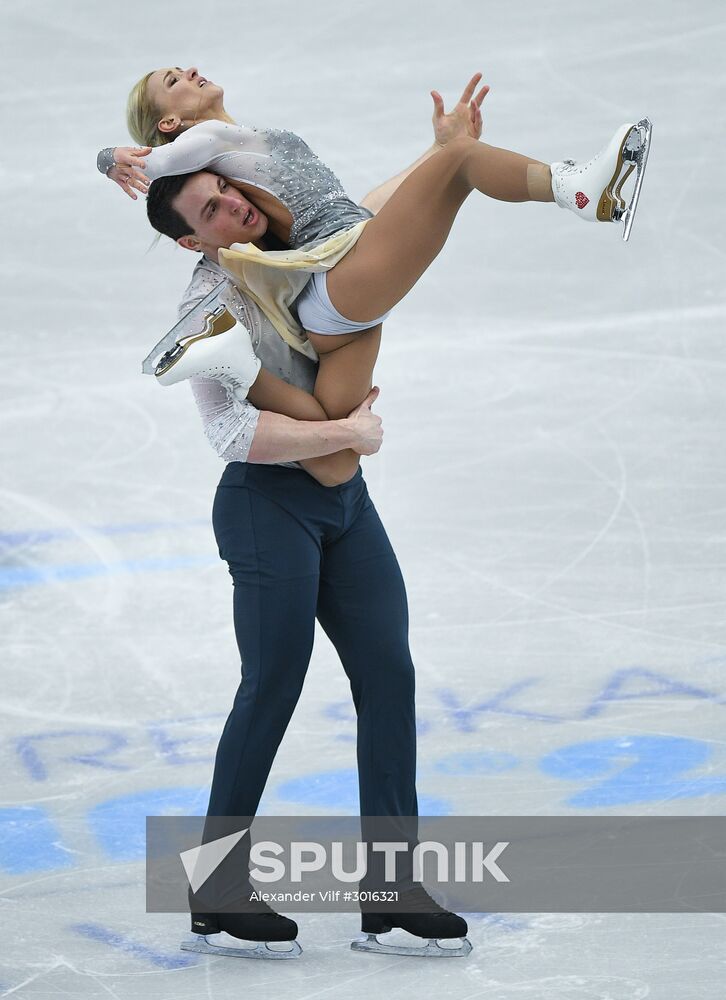European Figure Skating Championship. Pairs. Free skating