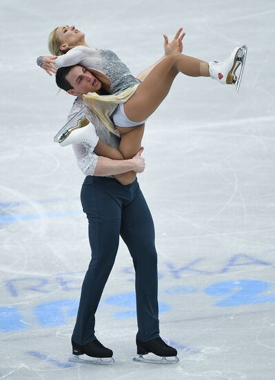 European Figure Skating Championship. Pairs. Free skating