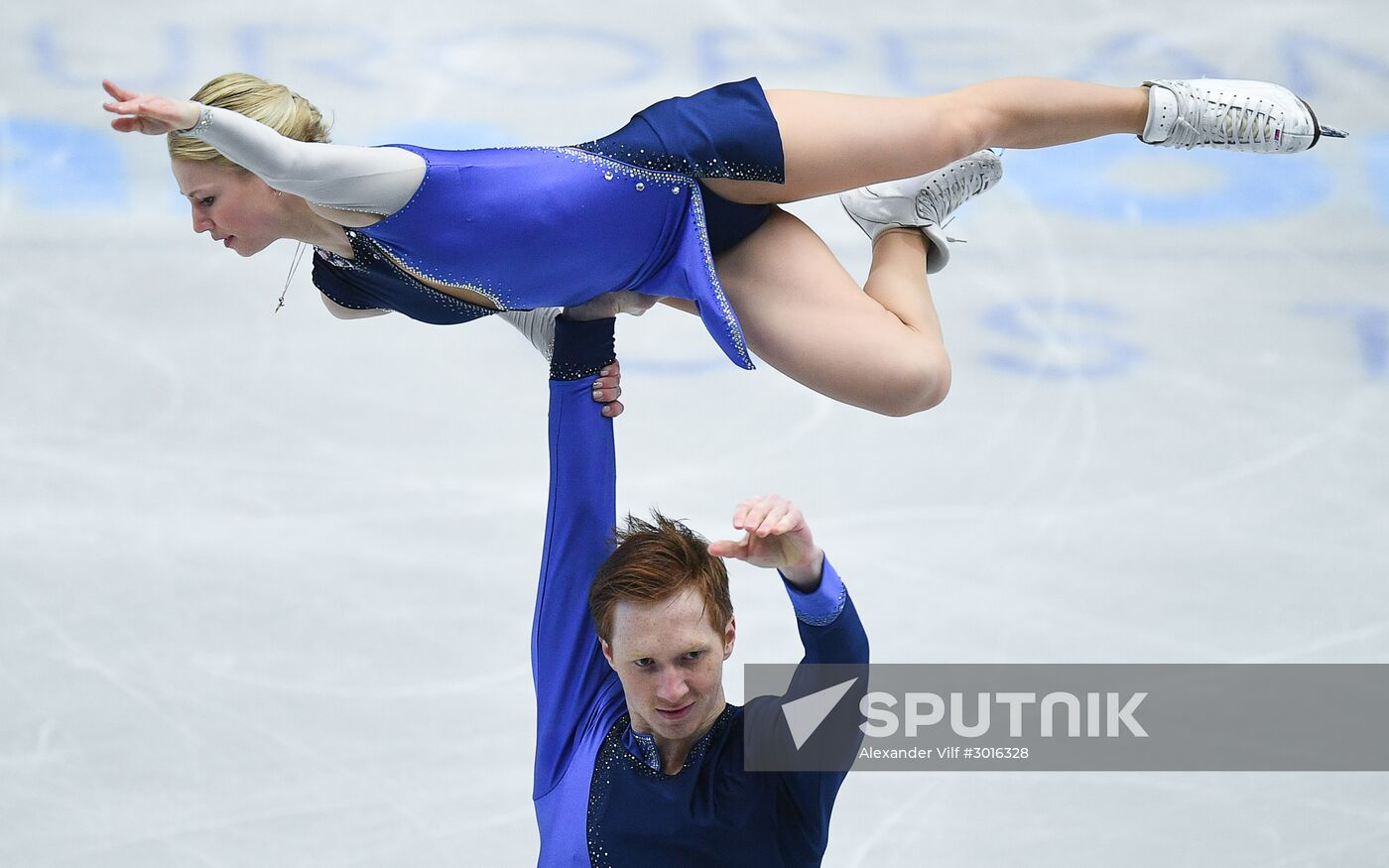 European Figure Skating Championship. Pairs. Free skating
