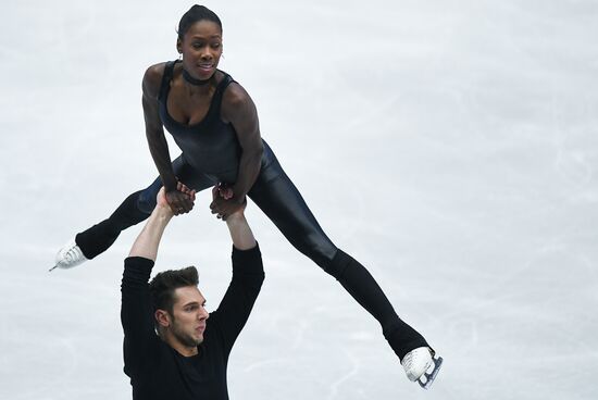 European Figure Skating Championship. Pairs. Free skating