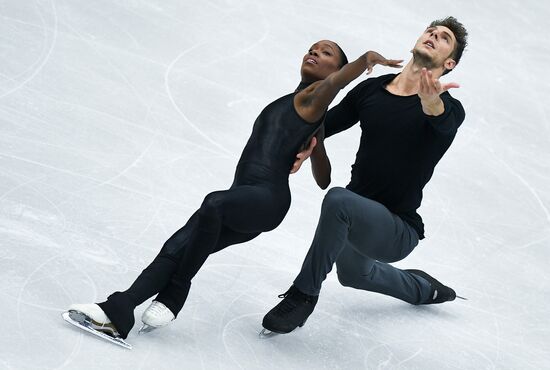 European Figure Skating Championship. Pairs. Free skating