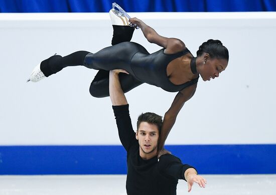 European Figure Skating Championship. Pairs. Free skating