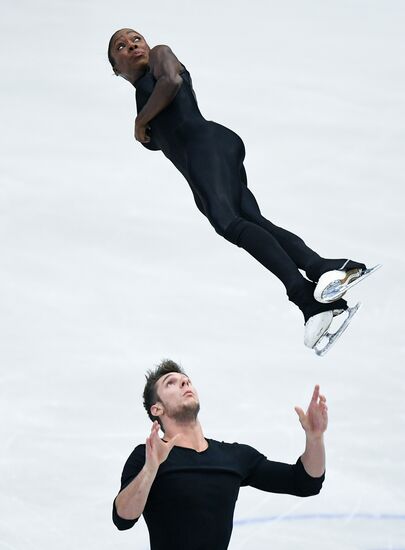 European Figure Skating Championship. Pairs. Free skating