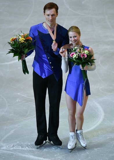 European Figure Skating Championship. Pairs. Free skating