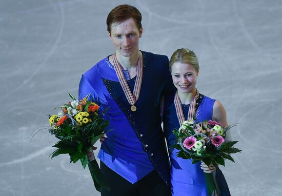 European Figure Skating Championship. Pairs. Free skating