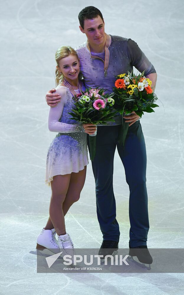European Figure Skating Championship. Pairs. Free skating