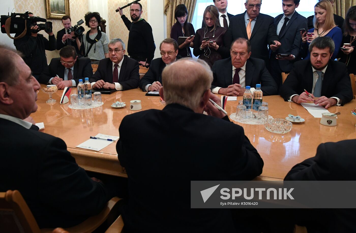 Foreign Minister Sergei Lavrov's meeting with Syrian opposition