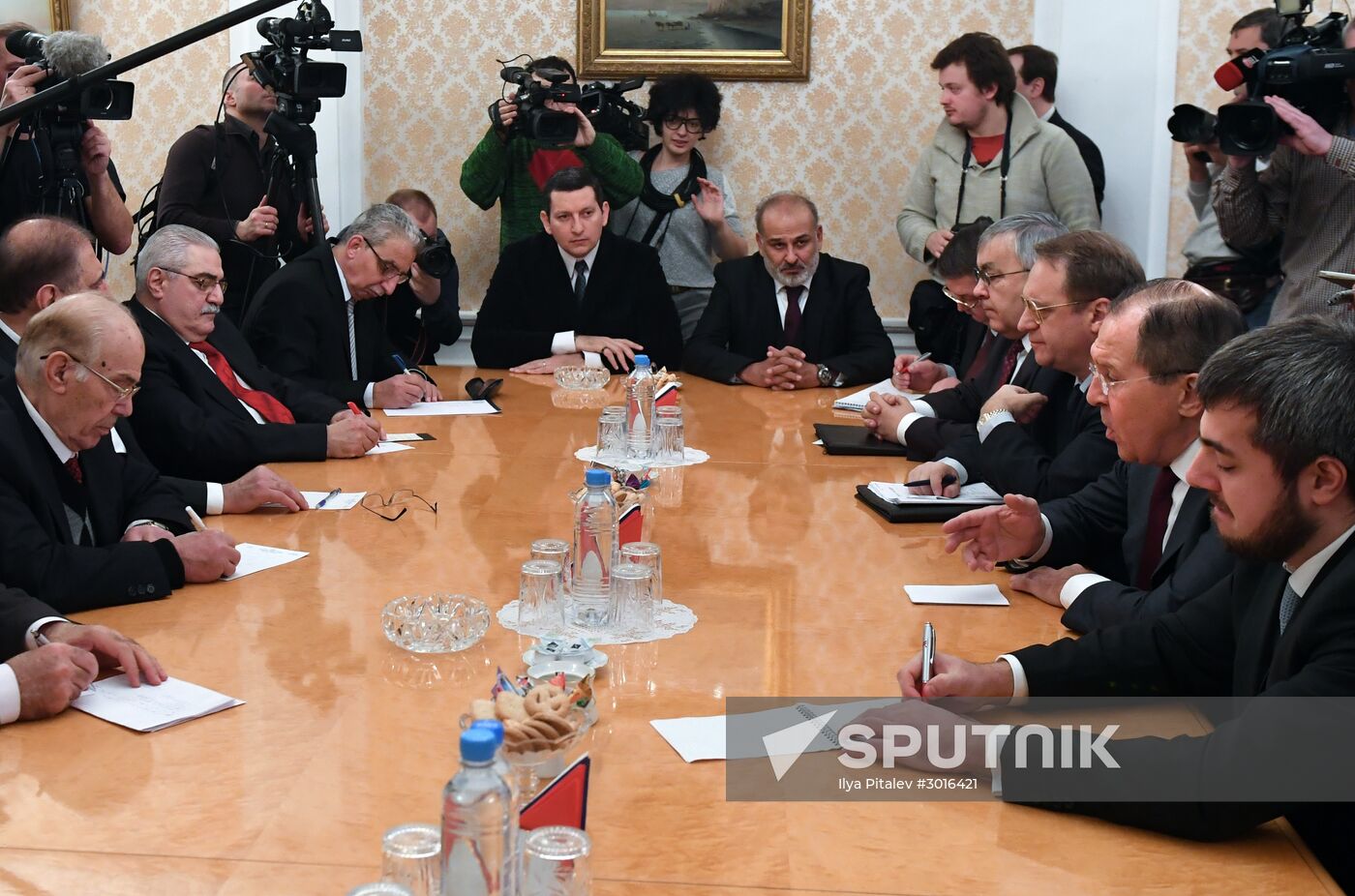 Foreign Minister Sergei Lavrov's meeting with Syrian opposition