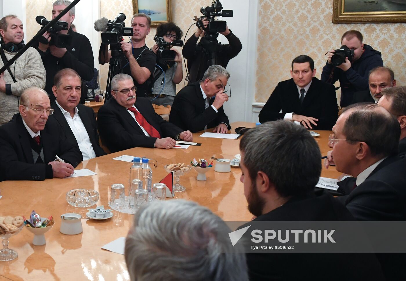 Foreign Minister Sergei Lavrov's meeting with Syrian opposition