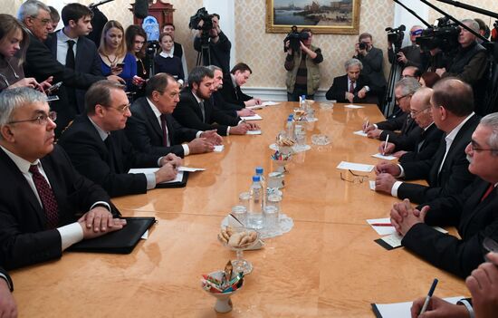 Foreign Minister Sergei Lavrov's meeting with Syrian opposition