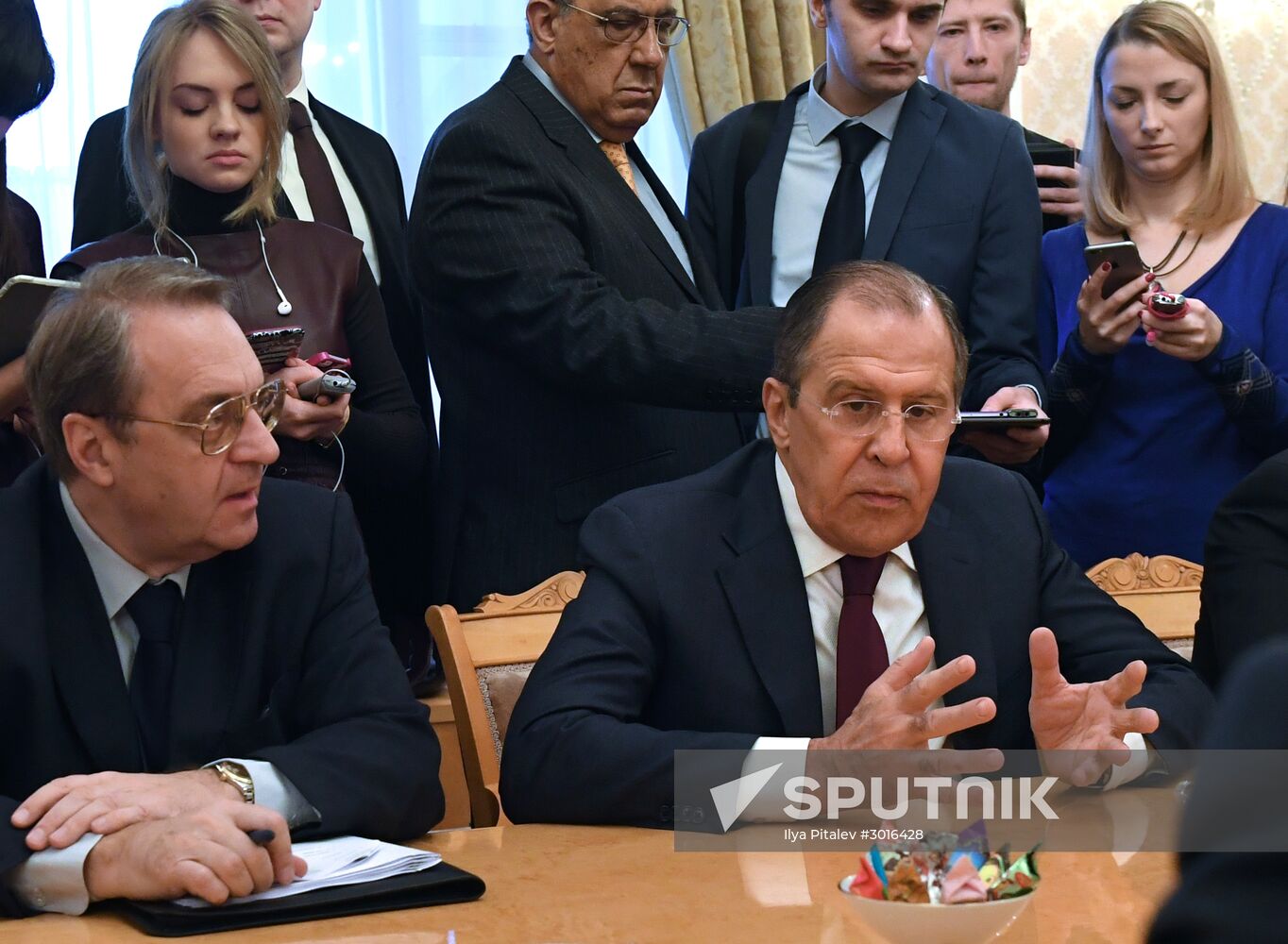 Foreign Minister Sergei Lavrov's meeting with Syrian opposition