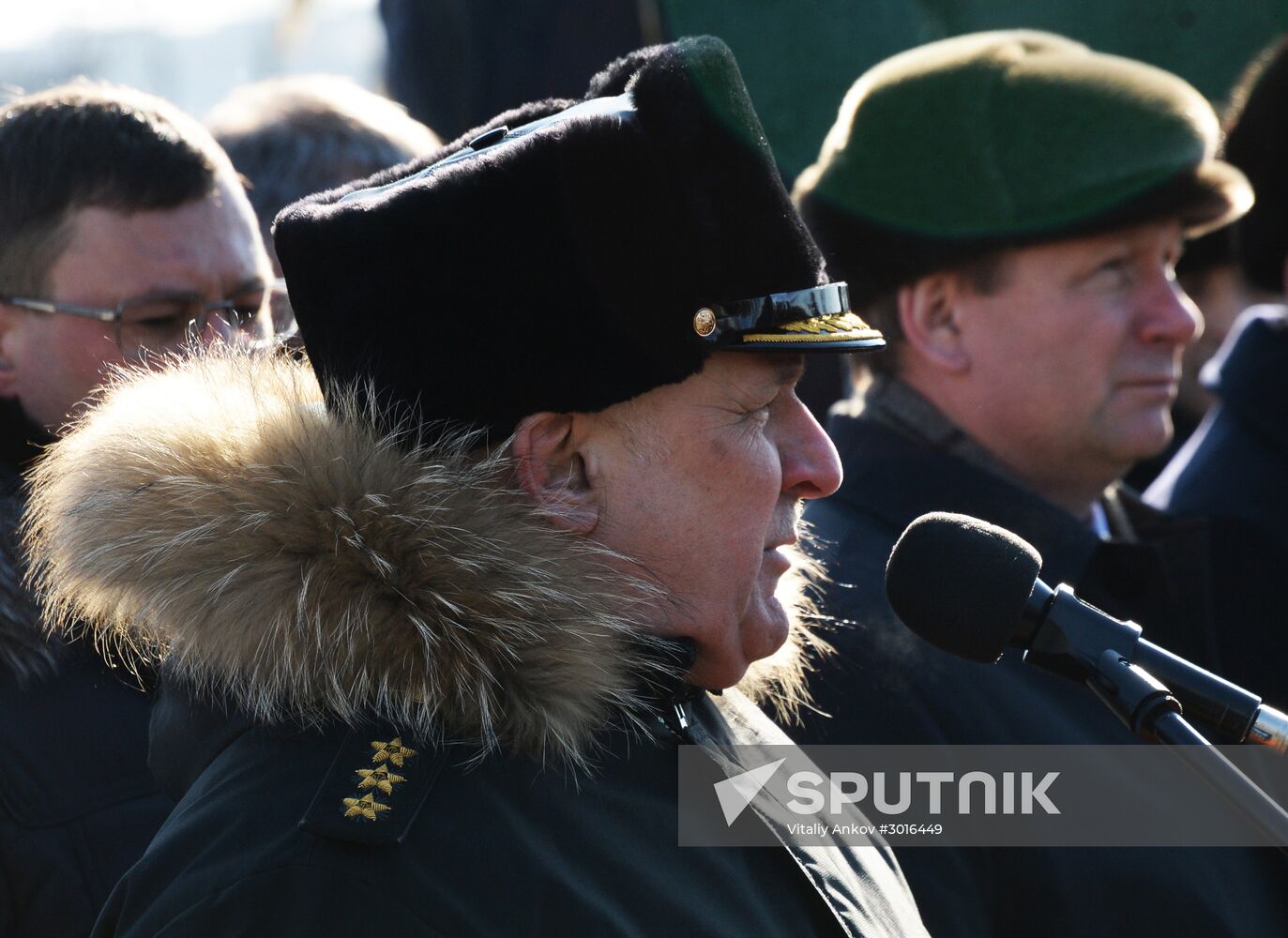 The diesel submarine Komsomolsk-on-Amur returns to Pacific Fleet