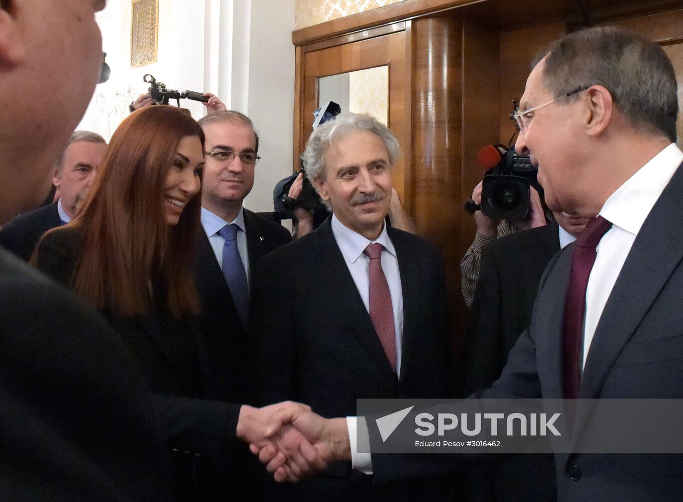 Foreign Minister Sergei Lavrov's meeting with Syrian opposition