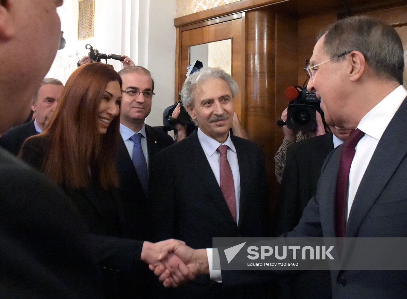 Foreign Minister Sergei Lavrov's meeting with Syrian opposition