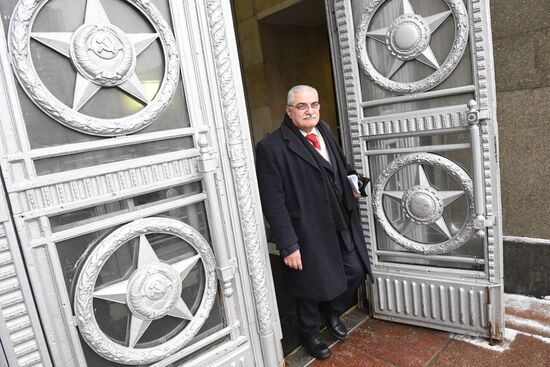 Foreign Minister Sergei Lavrov's meeting with Syrian opposition